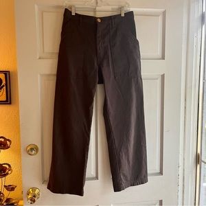 Big Bud Press espresso brown petite work pants! Medium